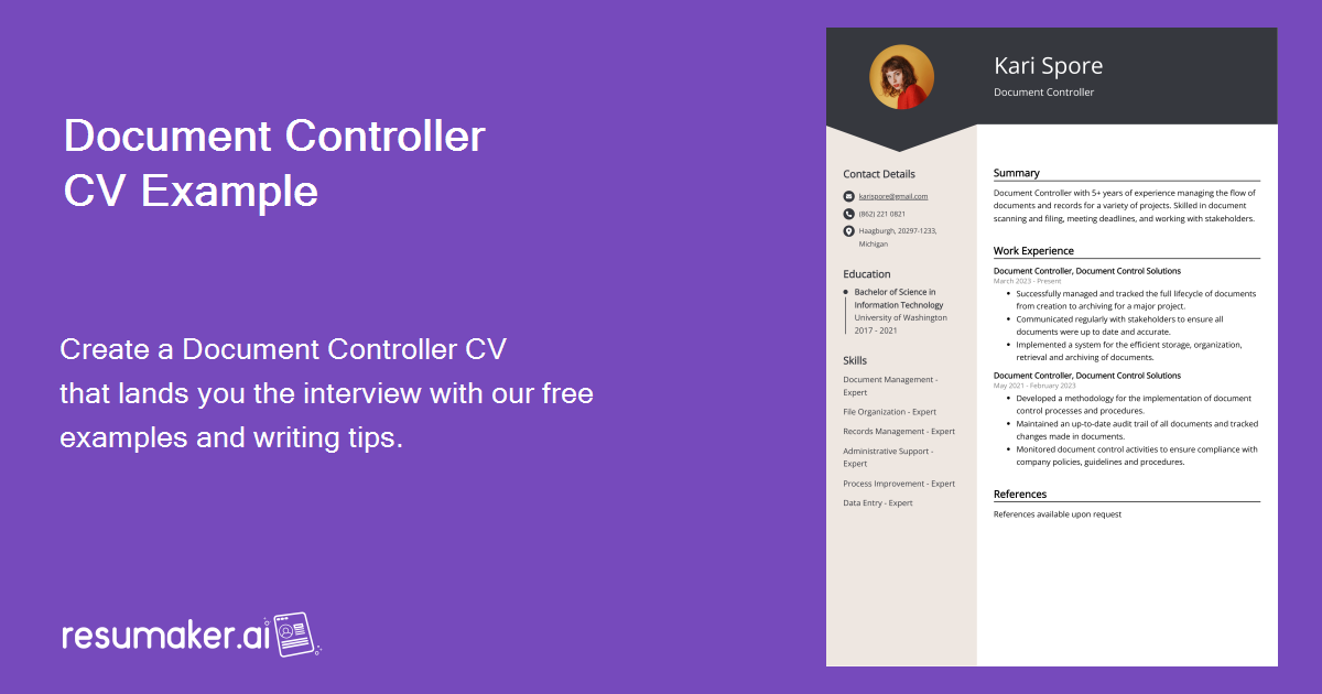 CV and document services