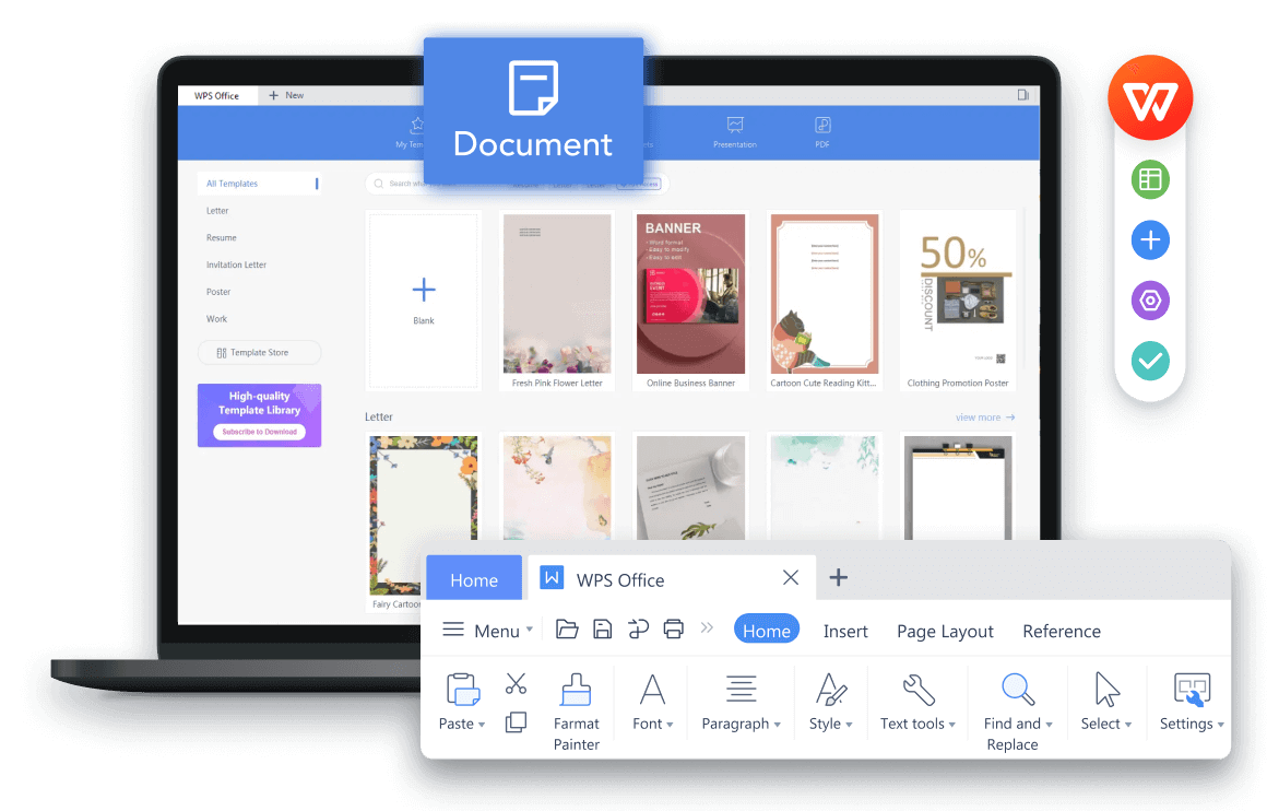 Online document and admin services